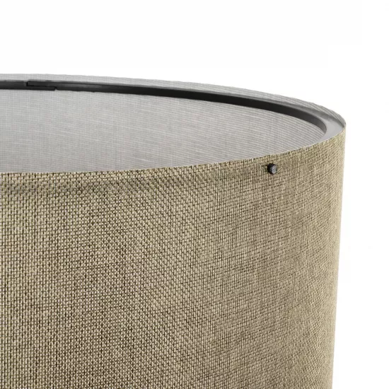 SAGA 204-0047 Μοντέρνο Επιδαπέδιο Φωτιστικό με Ντουί 1 x E27 AC 220-240V IP20 - Μπεζ & Πράσινο - Μ38 x Π38 x Υ140cm