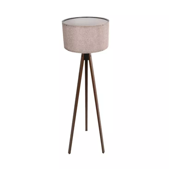 SAGA 204-0049 Μοντέρνο Επιδαπέδιο Φωτιστικό με Ντουί 1 x E27 AC 220-240V IP20 - Καφέ & Ροζ - Μ38 x Π38 x Υ140cm