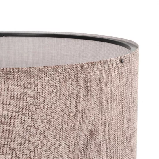 SAGA 204-0049 Μοντέρνο Επιδαπέδιο Φωτιστικό με Ντουί 1 x E27 AC 220-240V IP20 - Καφέ & Ροζ - Μ38 x Π38 x Υ140cm