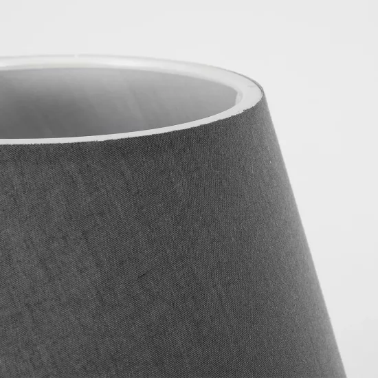 MICKEY 204-0059 Μοντέρνο Επιτραπέζιο Φωτιστικό Πορτατίφ με Ντουί 1 x E27 AC 220-240V IP20 - Μαύρο - Μ22 x Π22 x Υ30cm