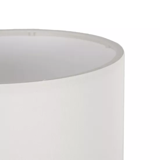 GLOSSY 204-0078 Μοντέρνο Επιτραπέζιο Φωτιστικό Πορτατίφ με Ντουί 1 x E27 AC 220-240V IP20 - Χρυσό & Μπεζ - Μ19 x Π19 x Υ38cm