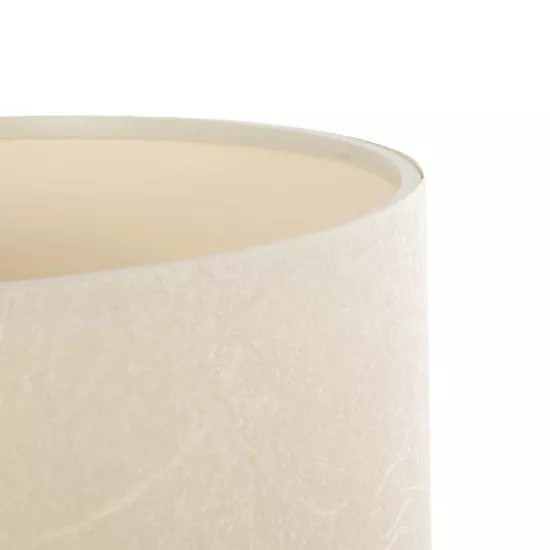 DIAMOND 204-0084 Μοντέρνο Επιτραπέζιο Φωτιστικό Πορτατίφ με Ντουί 1 x E27 AC 220-240V IP20 - Χρυσό & Μπεζ - Μ24,5 x Π24,5 x Υ40cm