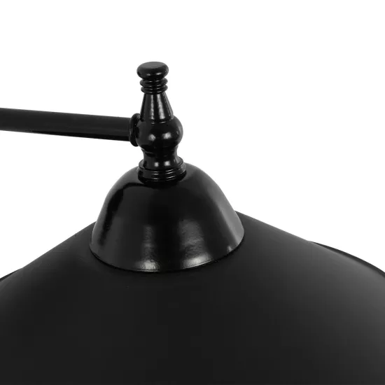 CATERPILLAR 204-0115 Μοντέρνο Φωτιστικό Τοίχου - Απλίκα με Ντουί 1 x E27 AC 220-240V IP20 - Μαύρο - Μ22 x Π25 x Υ14cm