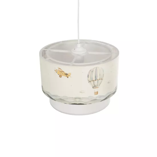 BALLON 204-0121 Παιδικό Κρεμαστό Φωτιστικό Οροφής με Ντουί 1 x E27 AC 220-240V IP20 - Πολύχρωμο - Μ30 x Π30 x Υ20cm