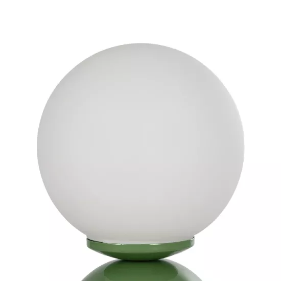 MAGIC 204-0130 Μοντέρνο Επιτραπέζιο Φωτιστικό Πορτατίφ με Ντουί 1 x E14 AC 220-240V IP20 - Πράσινο & Λευκό - Μ15 x Π15 x Υ28cm