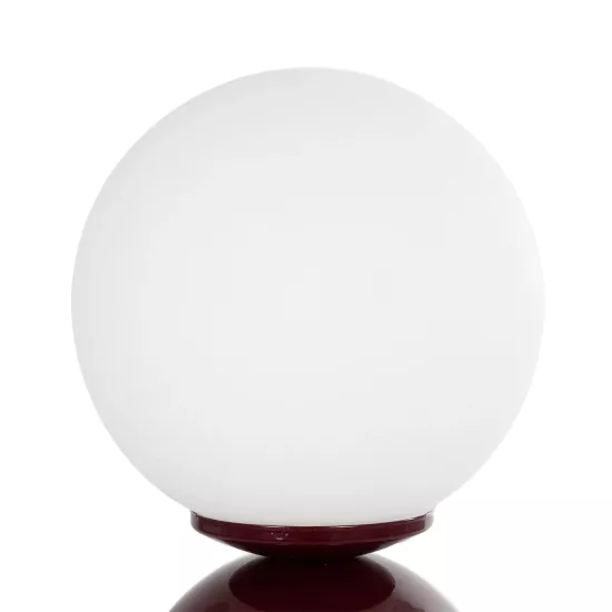 MAGIC 204-0135 Μοντέρνο Επιτραπέζιο Φωτιστικό Πορτατίφ με Ντουί 1 x E14 AC 220-240V IP20 - Κόκκινο & Λευκό - Μ15 x Π15 x Υ28cm