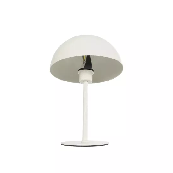 GASCEIO 204-0140 Μοντέρνο Επιτραπέζιο Φωτιστικό Πορτατίφ με Ντουί 1 x E27 AC 220-240V IP20 - Μπεζ - Μ25 x Π25 x Υ37cm