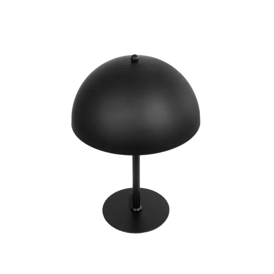 GASCEIO 204-0141 Μοντέρνο Επιτραπέζιο Φωτιστικό Πορτατίφ με Ντουί 1 x E27 AC 220-240V IP20 - Μαύρο - Μ25 x Π25 x Υ37m