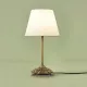 AΝΤΙQUE 204-0142 Vintage Eπιτραπέζιο Φωτιστικό Μονόφωτο 1 x E27 IP20 Μπρούτζινο Μέταλλο με Λευκό Ύφασμα - Μ22 x Π22 x Υ38cm AΝΤΙQUE 204-0142 Vintage Eπιτραπέζιο Φωτιστικό Μονόφωτο 1 x E27 IP20 Μπρούτζινο Μέταλλο με Λευκό Ύφασμα - Μ22 x Π22 x Υ38cm
