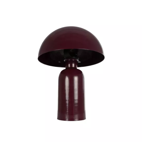 GASCO 204-0148 Μοντέρνο Επιτραπέζιο Φωτιστικό Πορτατίφ με Ντουί 1 x E27 AC 220-240V IP20 - Κόκκινο - Μ26 x Π26 x Υ35cm