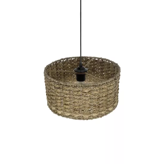 POMEGRANDE 204-0157 Boho Κρεμαστό Φωτιστικό Οροφής με Ντουί 1 x E27 AC 220-240V IP20 - Μπεζ - Μ31 x Π31 x Υ18cm