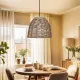 MEKA 204-0162 Boho Κρεμαστό Φωτιστικό Καμπάνα Μονόφωτο 1 x E27 IP20 Καφε Σχοινί - Μ31 x Π31 x Υ26cm MEKA 204-0162 Boho Κρεμαστό Φωτιστικό Καμπάνα Μονόφωτο 1 x E27 IP20 Καφε Σχοινί - Μ31 x Π31 x Υ26cm