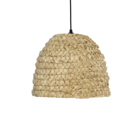 MEKA 204-0163 Boho Κρεμαστό Φωτιστικό Οροφής με Ντουί 1 x E27 AC 220-240V IP20 - Μπεζ - Μ30 x Π30 x Υ25cm