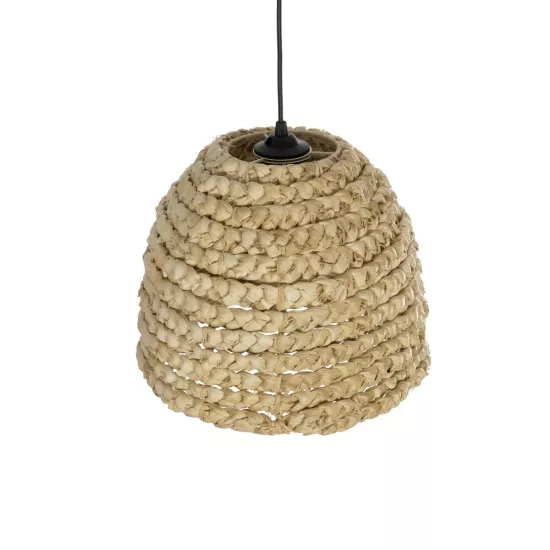 MEKA 204-0163 Boho Κρεμαστό Φωτιστικό Οροφής με Ντουί 1 x E27 AC 220-240V IP20 - Μπεζ - Μ30 x Π30 x Υ25cm