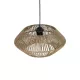 CASTRO 204-0164 Boho Κρεμαστό Φωτιστικό Οροφής με Ντουί 1 x E27 AC 220-240V IP20 - Μπεζ - Μ33 x Π33 x Υ17cm