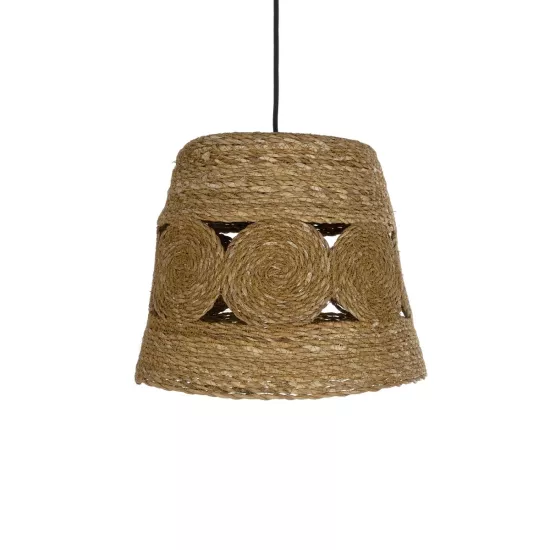 PANIER 204-0170 Boho Κρεμαστό Φωτιστικό Οροφής με Ντουί 1 x E27 AC 220-240V IP20 - Μπεζ - Μ32 x Π32 x Υ30cm