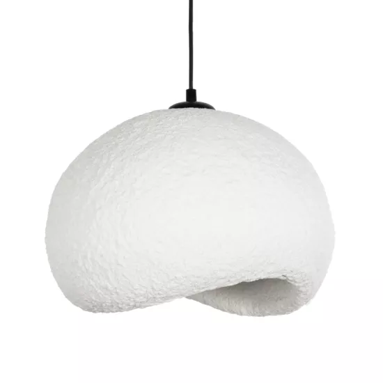 STONE 204-0176 Μοντέρνο Κρεμαστό Φωτιστικό Οροφής με Ντουί 1 x E27 AC 220-240V IP20 - Λευκό - Μ31.5 x Π35 x Υ26cm