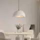 STONE 204-0176 Μοντέρνο Κρεμαστό Φωτιστικό Καμπάνα Μονόφωτο 1 x E27 IP20 Λευκή Πολυστερίνη με Λευκή Ρητίνη - Μ31.5 x Π35 x Υ26cm