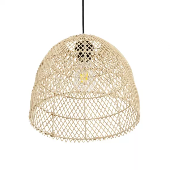 CESTINO 204-0178 Boho Κρεμαστό Φωτιστικό Οροφής Μονόφωτο 1 x E27 AC 220-240V IP20 Μπεζ - Μ30 x Π30 x Υ25cm