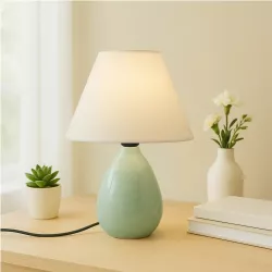 CESTA 204-0182 Μοντέρνο Κρεμαστό Φωτιστικό Οροφής Μονόφωτο 1 x E27 AC 220-240V IP20 Λαδί & Μπεζ - Μ17 x Π17 x Υ23cm