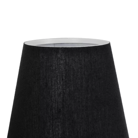 ELEGANTE 204-0185 Μοντέρνο Φωτιστικό Τοίχου - Απλίκα με Ντουί 1 x E27 AC 220-240V IP20 - Μαύρο - Μ14 x Π22 x Υ24cm