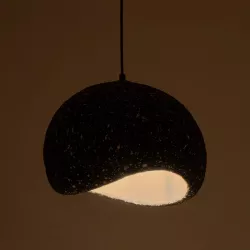 STONE 204-0194 Μοντέρνο Κρεμαστό Φωτιστικό Οροφής με Ντουί 1 x E27 AC 220-240V IP20 - Μαύρο - Μ35 x Π31 x Υ26cm