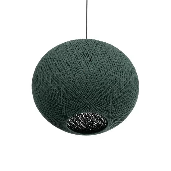 SOLEI 205-0013 Boho Κρεμαστό Φωτιστικό Οροφής με Ντουί 1 x E27 AC 220-240V IP20 - Πράσινο - M40 x Π40 x Υ36cm