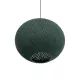 SOLEI 205-0013 Boho Κρεμαστό Φωτιστικό Οροφής με Ντουί 1 x E27 AC 220-240V IP20 - Πράσινο - M40 x Π40 x Υ36cm