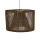 ZYLINDER 205-0023 Boho Κρεμαστό Φωτιστικό Οροφής με Ντουί 1 x E27 AC 220-240V IP20 - Καφέ - M80 x Π80 x Υ51cm