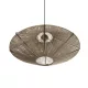 OVNI 205-0029 Boho Κρεμαστό Φωτιστικό Οροφής με Ντουί 1 x E27 AC 220-240V IP20 - Μπεζ - M60 x Π60 x Υ29cm