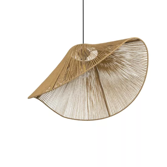 ECLAIR 205-0031 Boho Κρεμαστό Φωτιστικό Οροφής με Ντουί 1 x E27 AC 220-240V IP20 - Μπεζ - M70 x Π40 x Υ32cm