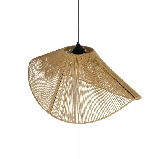 ECLAIR 205-0031 Boho Κρεμαστό Φωτιστικό Οροφής με Ντουί 1 x E27 AC 220-240V IP20 - Μπεζ - M70 x Π40 x Υ32cm