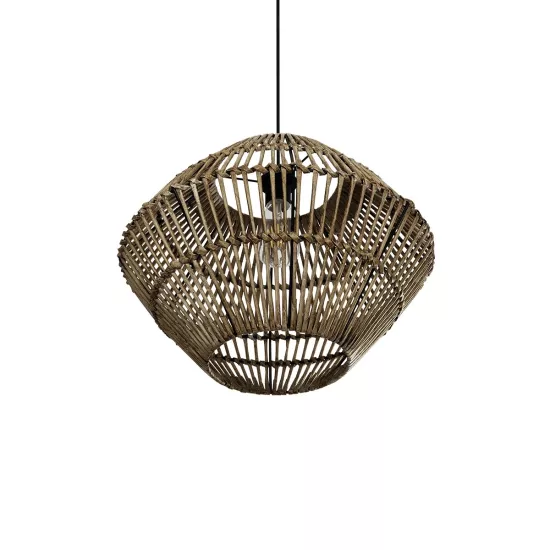 KEGEL 205-0048 Boho Κρεμαστό Φωτιστικό Οροφής με Ντουί 1 x E27 AC 220-240V IP20 - Μπεζ - M46 x Π46 x Υ35cm