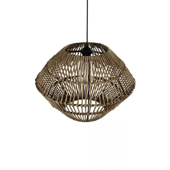 KEGEL 205-0048 Boho Κρεμαστό Φωτιστικό Οροφής με Ντουί 1 x E27 AC 220-240V IP20 - Μπεζ - M46 x Π46 x Υ35cm