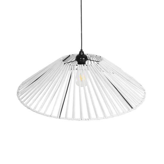 JAPAN 205-0053 Boho Κρεμαστό Φωτιστικό Οροφής με Ντουί 1 x E27 AC 220-240V IP20 - Λευκό - M60 x Π60 x Υ20cm