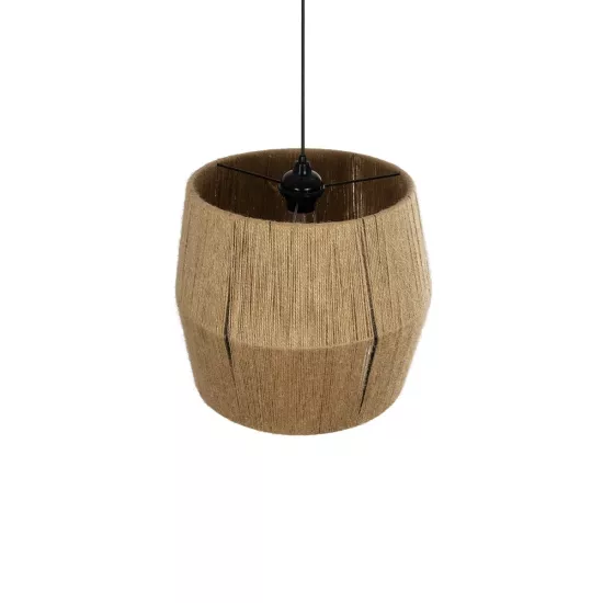 CONE 205-0057 Boho Κρεμαστό Φωτιστικό Οροφής με Ντουί 1 x E27 AC 220-240V IP20 - Μπεζ - M38 x Π38 x Υ34cm