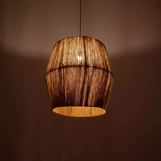 CONE 205-0058 Boho Κρεμαστό Φωτιστικό Οροφής με Ντουί 1 x E27 AC 220-240V IP20 - Μπεζ - M55 x Π55 x Υ50cm