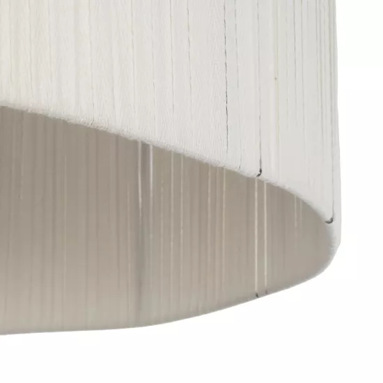 TAG 205-0060 Boho Κρεμαστό Φωτιστικό Οροφής με Ντουί 1 x E27 AC 220-240V IP20 - Μπεζ & Καφέ - M60 x Π60 x 35cm