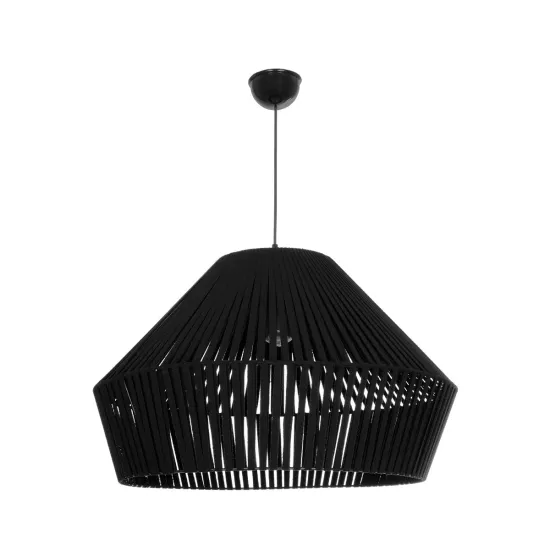 NUI 205-0062 Boho Κρεμαστό Φωτιστικό Οροφής με Ντουί 1 x E27 AC 220-240V IP20 - Μαύρο - M60 x Π60 x Υ41cm