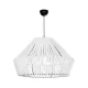 NUI 205-0064 Boho Κρεμαστό Φωτιστικό Οροφής με Ντουί 1 x E27 AC 220-240V IP20 - Λευκό - M60 x Π60 x Υ41cm