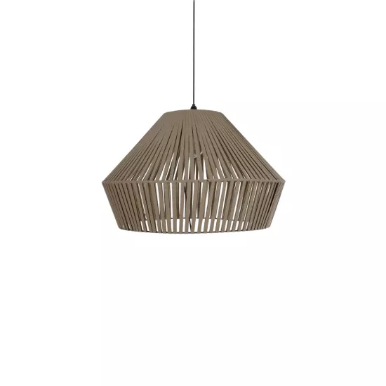 NUI 205-0068 Boho Κρεμαστό Φωτιστικό Οροφής με Ντουί 1 x E27 AC 220-240V IP20 - Μπεζ - M60 x Π60 x Υ41cm