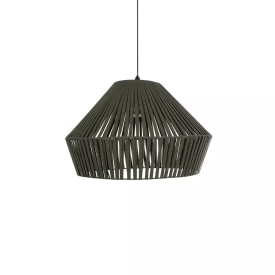 NUI 205-0070 Boho Κρεμαστό Φωτιστικό Οροφής με Ντουί 1 x E27 AC 220-240V IP20 - Πρασίνο - M60 x Π60 x Υ41cm