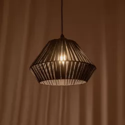 NUI 205-0071 Boho Κρεμαστό Φωτιστικό Οροφής με Ντουί 1 x E27 AC 220-240V IP20 - Μπλε - M36 x Π36 x Υ27cm