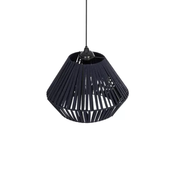 NUI 205-0071 Boho Κρεμαστό Φωτιστικό Οροφής με Ντουί 1 x E27 AC 220-240V IP20 - Μπλε - M36 x Π36 x Υ27cm