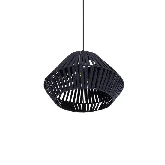 NUI 205-0071 Boho Κρεμαστό Φωτιστικό Οροφής με Ντουί 1 x E27 AC 220-240V IP20 - Μπλε - M36 x Π36 x Υ27cm