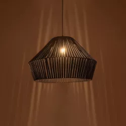 NUI 205-0072 Boho Κρεμαστό Φωτιστικό Οροφής με Ντουί 1 x E27 AC 220-240V IP20 - Μπλε - M60 x Π60 x Υ41cm