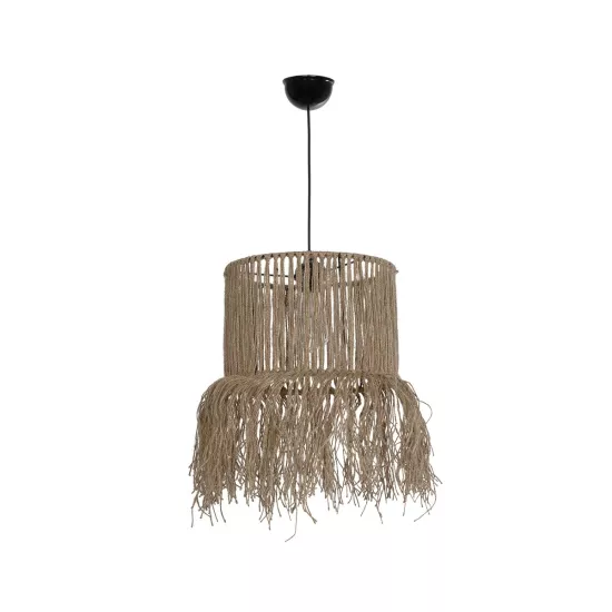 REGEN 205-0074 Boho Κρεμαστό Φωτιστικό Οροφής με Ντουί 1 x E27 AC 220-240V IP20 - Μπεζ - M30 x Π30 x Υ40cm