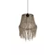 ROKA 205-0075 Boho Κρεμαστό Φωτιστικό Οροφής με Ντουί 1 x E27 AC 220-240V IP20 - Μπεζ - M30 x Π30 x Υ45cm