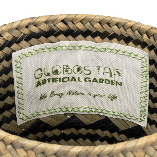 Artificial Garden VERMONT 20586 Διακοσμητικό Πλεκτό Καλάθι - Κασπώ Γλάστρα - Flower Pot Καφέ με Μαύρο Φ14 x Υ23cm Artificial Garden VERMONT 20586 Διακοσμητικό Πλεκτό Καλάθι - Κασπώ Γλάστρα - Flower Pot Καφέ με Μαύρο Φ14 x Υ23cm