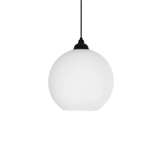 GABIA 206-0001 Μοντέρνο Κρεμαστό Φωτιστικό Οροφής με Ντουί 1 x E27 AC 220-240V IP20 - Λευκό - Μ25 x Π25 x Υ26cm